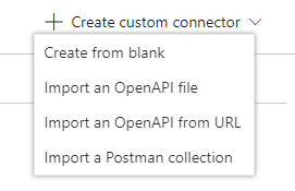 Create Custom Connection